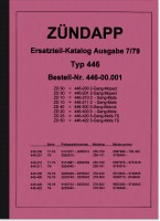Z&uuml;ndapp ZD 10 20 25 30 40 50 TS Typ 446 Ersatzteilliste Ersatzteilkatalog
