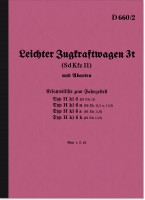 Maybach Mittlerer Zugkraftwagen 3t (Sd.Kfz.11) Ersatzteilliste H kl 6 n s k Dienstvorschrift D 660/2