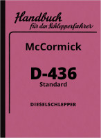 IHC McCormick D-436 Standard Bedienungsanleitung Betriebsanleitung Handbuch