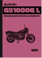 Suzuki GS 1000 G/L, GLT, GT Reparaturanleitung