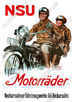 NSU Motorr&auml;der Motorrad Poster Plakat Bild