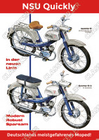 NSU Quickly S Quickly-S/2 Poster Plakat Bild