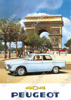 Peugeot 404 PKW Auto Poster Plakat Bild