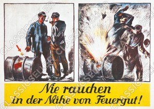 Arbeitsschutz Sicherheit Sicherheitshinweis Poster Plakat Warnung Hinweis - Motiv 6