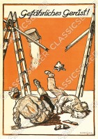 Arbeitsschutz Sicherheit Sicherheitshinweis Poster Plakat Warnung Hinweis - Motiv 14