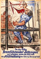 Arbeitsschutz Sicherheit Sicherheitshinweis Poster Plakat Warnung Hinweis - Motiv 24