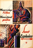 Arbeitsschutz Sicherheit Sicherheitshinweis Poster Plakat Warnung Hinweis - Motiv 29