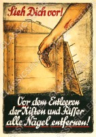 Arbeitsschutz Sicherheit Sicherheitshinweis Poster Plakat Warnung Hinweis - Motiv 33