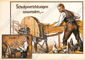 Arbeitsschutz Sicherheit Sicherheitshinweis Poster Plakat Warnung Hinweis - Motiv 35