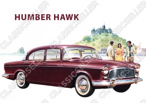 Humber Hawk Poster Plakat Bild Kunstdruck