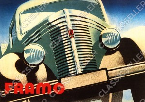 Framo V 501 Kleintransporter Poster Plakat Bild Kunstdruck
