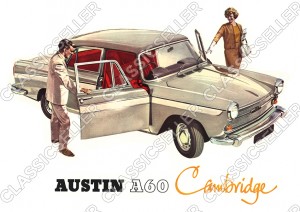Austin A60 Cambridge Auto PKW Wagen Poster Plakat Bild