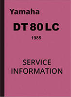 Yamaha DT80LC DT 80 LC Reparaturanleitung Werkstatthandbuch Service Informationen