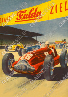 Autorennen Veranstaltung Motorsport Rennsport Fulda Reifen Poster Plakat Bild