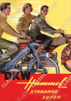DKW Hummel Standard Super Moped Poster Plakat Bild