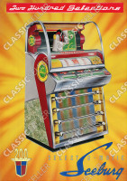 Seeburg Select O-Matic 200 Musikbox Jukebox Poster Plakat Bild