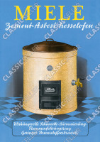Miele Zement-Asbest Kesselofen Poster Plakat Bild